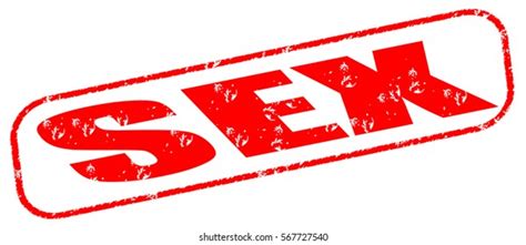 Sex Red Stamp On White Background Stock Illustration 567727540 Shutterstock