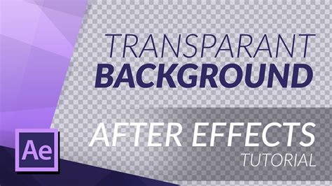 Amazing after effects templates with professional designs. How to Export/Render with Transparant Background in After ...