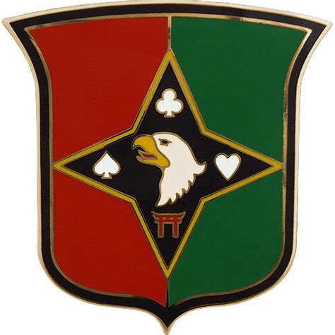 101st Sustainment Brigade Combat Service Id Badge Usamm