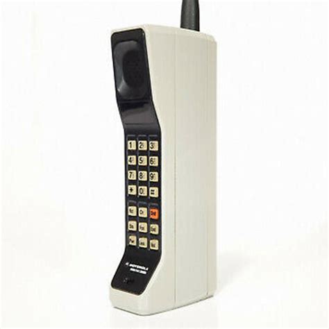 Motorola Dynatac 8000x Primeiro Telefone Celular Modelo 3d Turbosquid