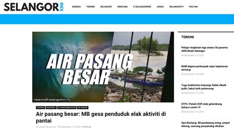 Gerai gelas besar, shah alam. Selangor Kini : MB gesa penduduk elak aktiviti di pantai ...