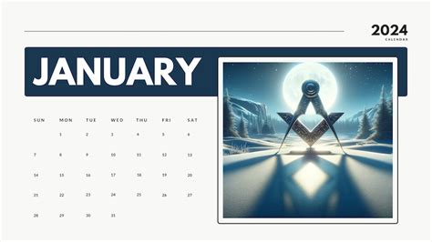 2024 Masonic Calendar
