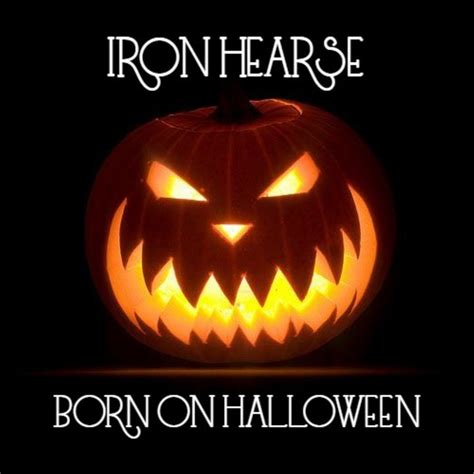 Born On Halloween Iron Hearse