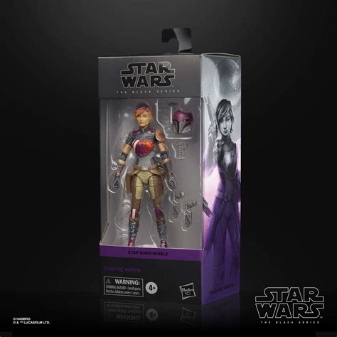Star Wars The Black Series Sabine Wren Toy 6 Inch Scale Star Wars Rebels Collectible Action
