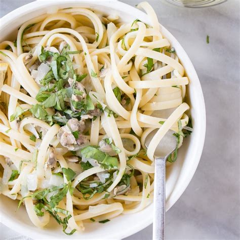 Linguine With Clam Sauce Recipe My Kitchen Love