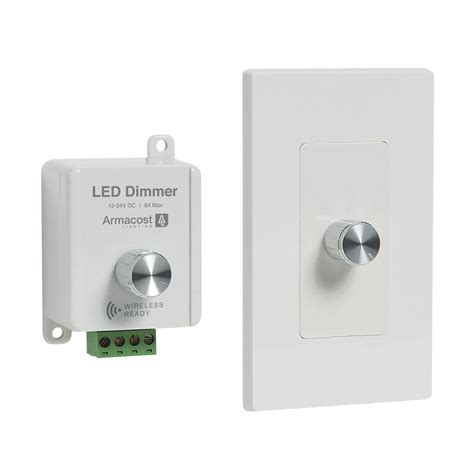 2 In 1 White Led Dimmer 12v Dc Low Voltage Optional Rf Wireless Touch