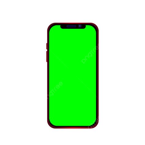 รูปสมาร์ทโฟน Iphone 13 หน้าจอสีเขียวพร้อมพื้นหลังโปร่งใส Png โทรศัพท์