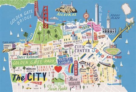 Mapa Turistico San Francisco