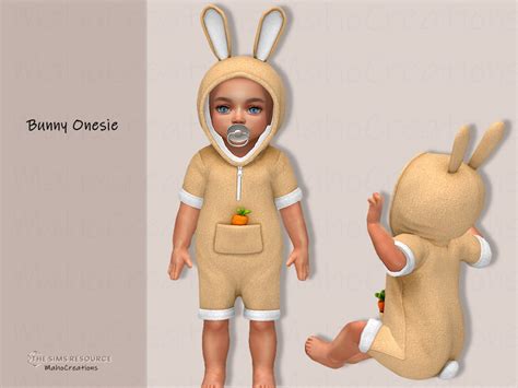 The Sims Resource Onesie Bunny