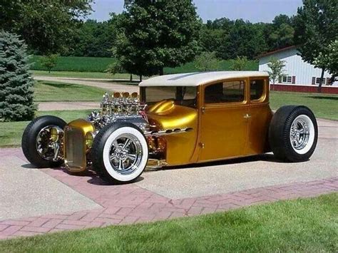 Kandy Gold Hot Rods Cars Muscle Hot Rods Rat Rod