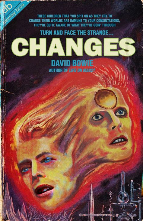 David Bowie Songs Reimagined As Pulp Fiction Book Covers