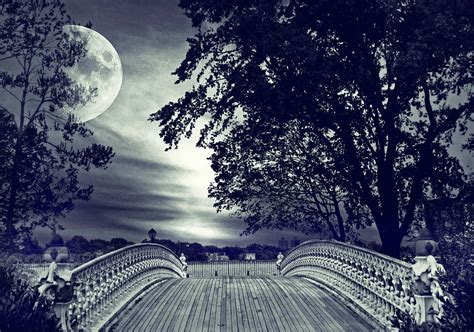 Gothic Moon Photograph By Jessica Jenney Pixels