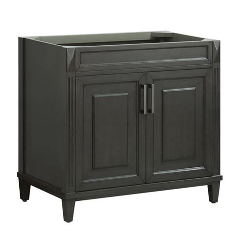 Check spelling or type a new query. Azzuri by Avanity Bourne 36"W x 21"D Charcoal Bathroom Vanity Cabinet at Menards®