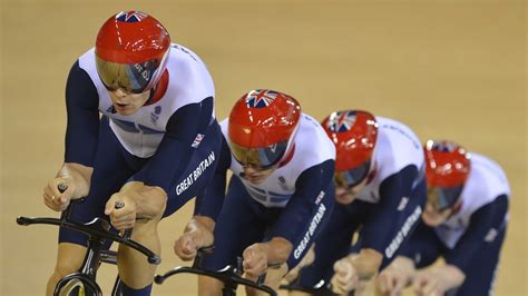 Cycling British Men Defend Team Pursuit Gold