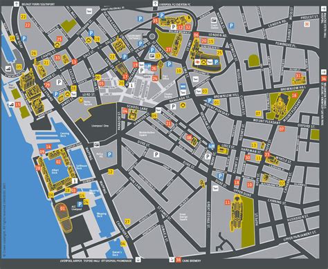 Seriously 18 Reasons For Liverpool Map Print Our City Map Print Of