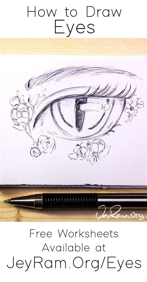 Learn to draw anime online free. Learn how to draw beautiful female anime eyes using this ...