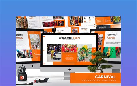 20 Best Free Colorful Carnival Powerpoint Ppt Slide Templates Envato