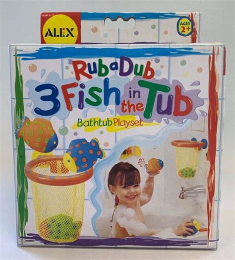 Alex Rub A Dub 3 Fish In The Tub Kids Bathtub Playset Activity Ebay