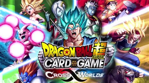 Dragon ball super card game. DRAGON BALL SUPER CARD GAME Series 3 -CROSS WORLDS- - YouTube