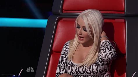 The Voice Season II Episode 12 9 April 2012 Christina Aguilera