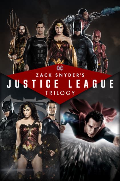 ‎zack snyder s justice league trilogy on itunes