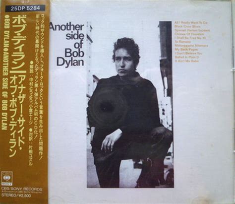 Bob Dylan Another Side Of Bob Dylan 1988 Cd Discogs