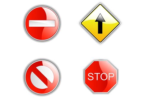 Download Road Signs - Download Free Vector Art, Stock Graphics & Images