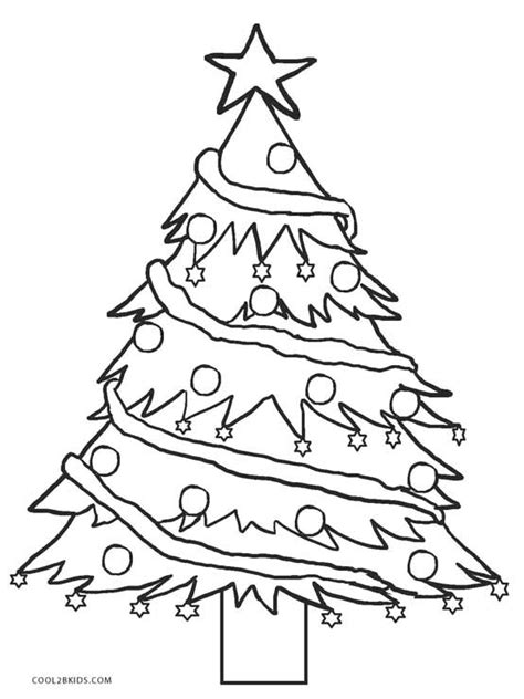 Colors from your childhood christmas memories: Christmas Tree Coloring Pages Getcoloringpagescom Sketch ...