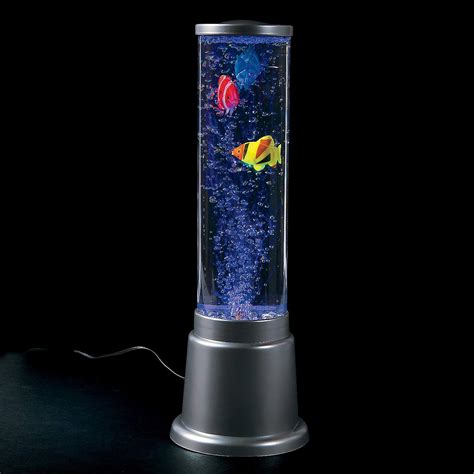 Fish And Bubble Lamp For Visual Stimulation