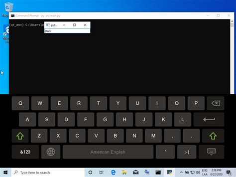 Python Pyqt5 Show Virtual Keyboard Stack Overflow