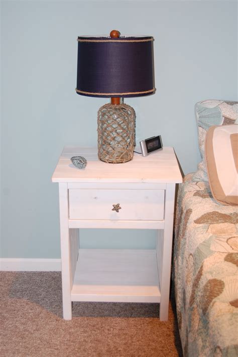 Reclaimed Wood Look Bedside Table Modified Ana White