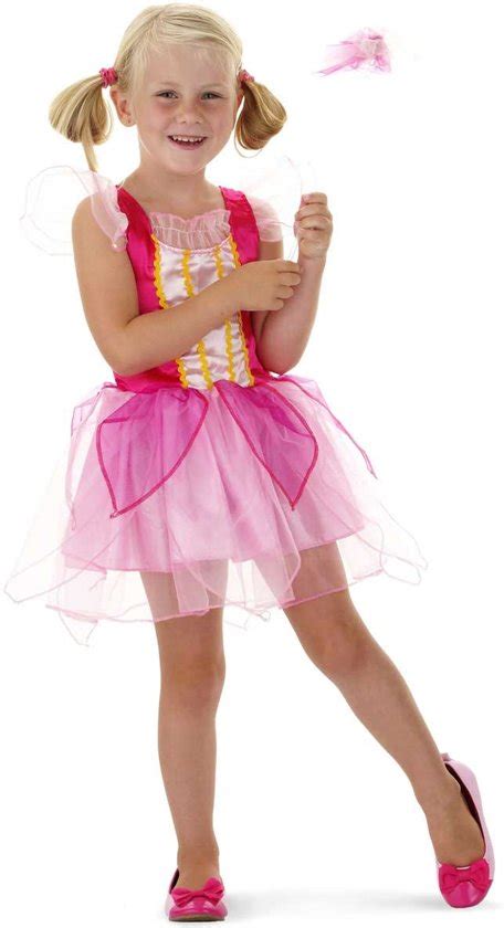 Roze Prinsessenjurk Zomerfee Meisjes Verkleedkleding Maat 98116 3 5