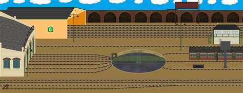 Tidmouth Sheds Background Update By Geoavataredcreature3 On Deviantart