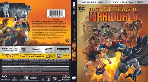 Covercity Dvd Covers And Labels Justice League War World 4k