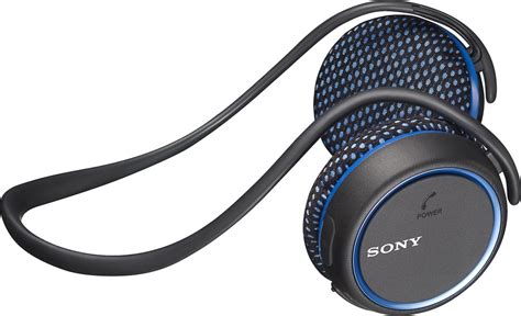Sony Mdr As700bt Blue Wireless Sports Headphones With Bluetooth At