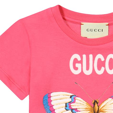 Gucci Baby Gucci Princess T Shirt In Pink BAMBINIFASHION COM