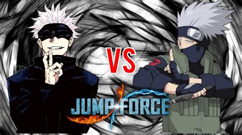 Jump Force Gojo Satoru Vs Kakashi Hatake Youtube