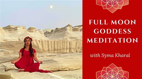 Goddess Full Moon Meditation Activate Divine Feminine Energy Meditation Youtube