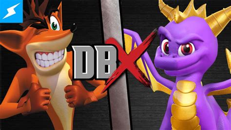 Crash Bandicoot Vs Spyro The Dragon Dbx Fanon Wikia Fandom Powered