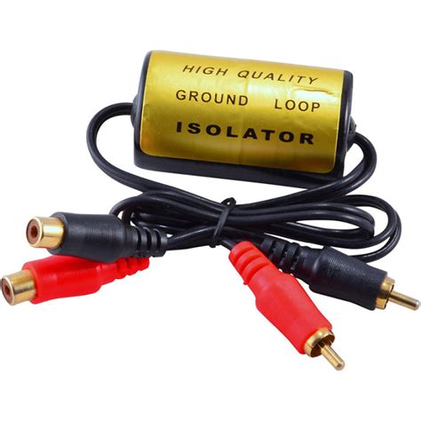 Pandahuo Rca Audio Noise Filter Suppressor Ground Loop Isolator For Car And Home Stereo Lazada
