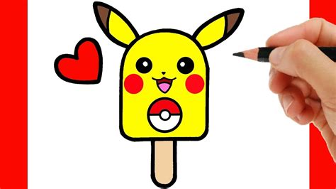 CÓmo Dibujar A Pikachu Facil Paso A Paso Youtube