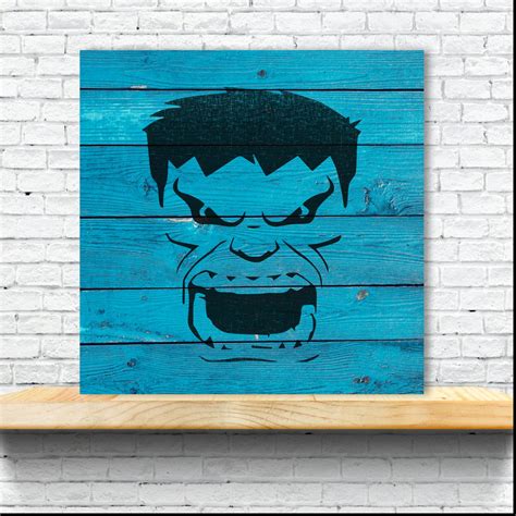 Hulk Stencil