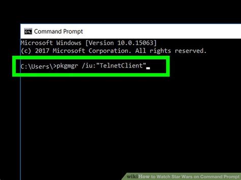 How To Watch Star Wars On Command Prompt 10 Steps With Pictures