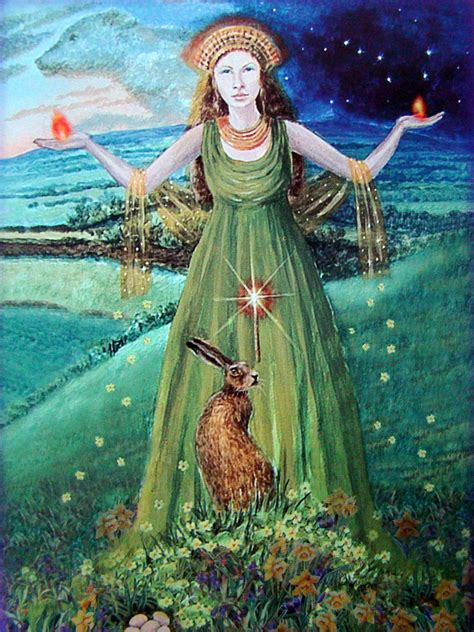 Ostara Germanic The Spring Goddess Whose Name Is Linked To The East