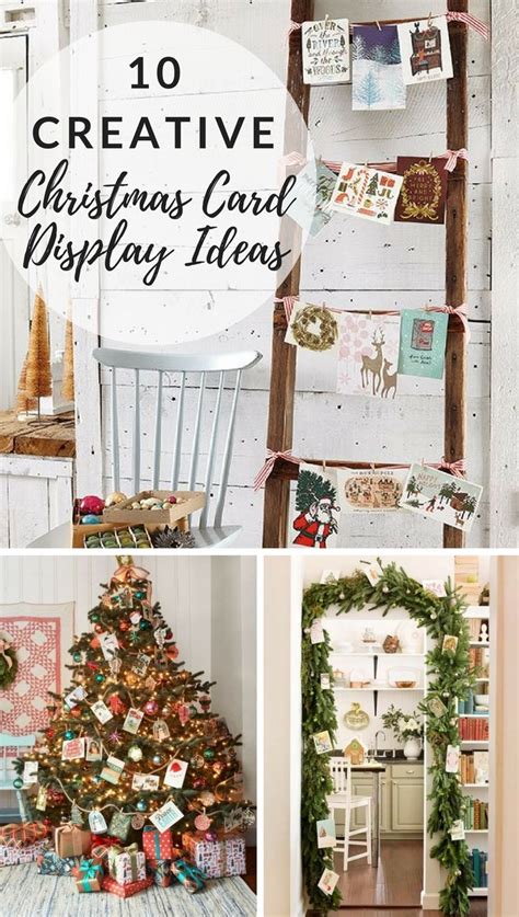 10 Creative Christmas Card Display Ideas Delightfully Noted