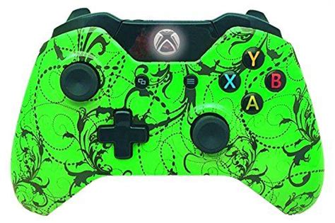 Modded Controller Mod Rapid Fire Controller For Xbox One And Tons More Features With Green Roses