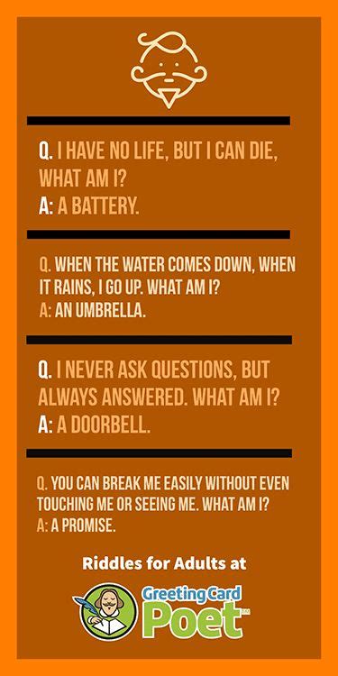 Others, however, are hard and may require you to be a math whiz. Fun Riddles for Adults to Challenge the Mind | Riddles ...