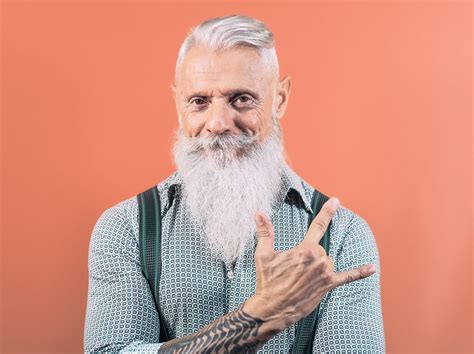 27 most stylish beard styles for older men — beard style