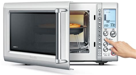 Breville Quick Touch Crisp Stainless Countertop Microwave Bmo700bss