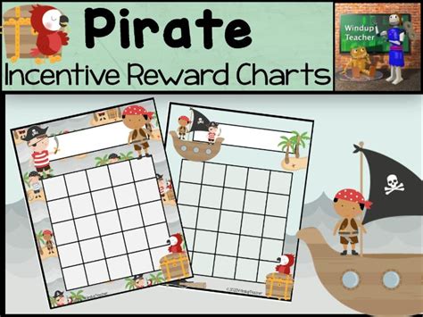 Pirate Sticker Charts Teaching Resources